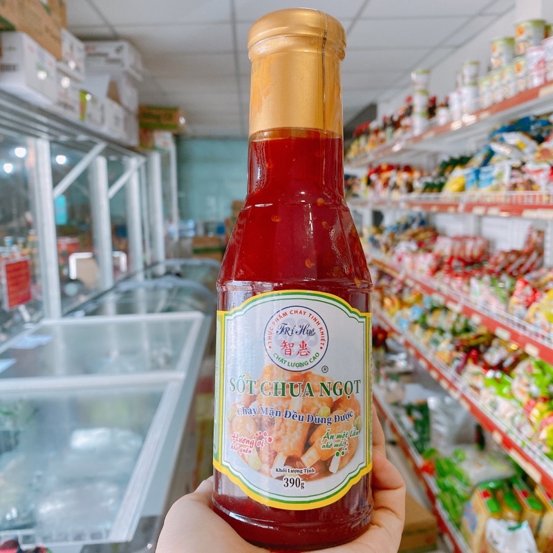Sốt chua ngọt thần thánh chai 390gr