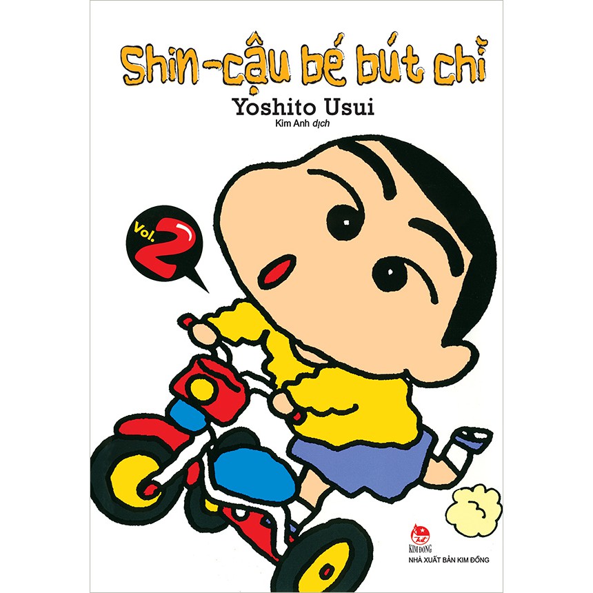 Truyện tranh Shin - Tập 2 - Cậu bé bút chì - NXB Kim Đồng