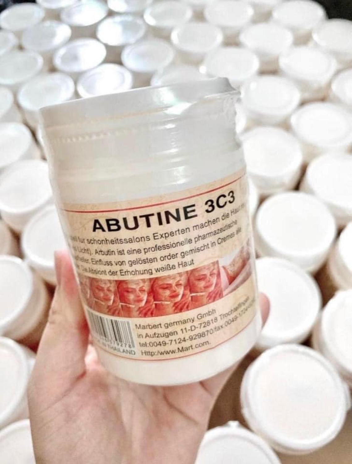Kem kích trắng ABUTINE 3C3 Thái Lan Chính hãng - Kích trắng 3C3 nâng tone da nhanh chóng , trộn chung kem Body các loại