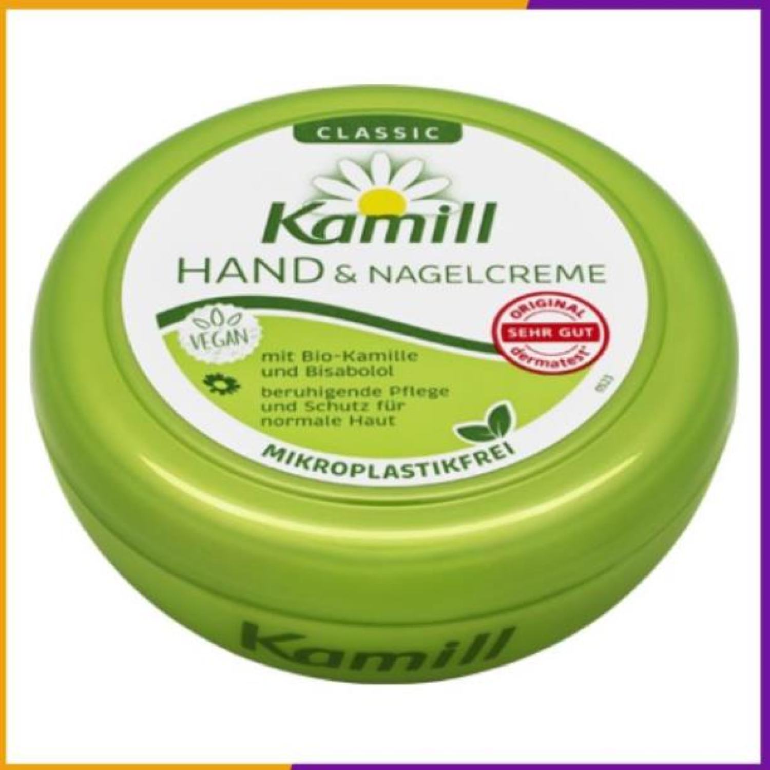 [Hàng Đức chính hãng.HN] Kem dưỡng da tay và móng tay Kamill 100ml & 150ml {hangducairberlin}