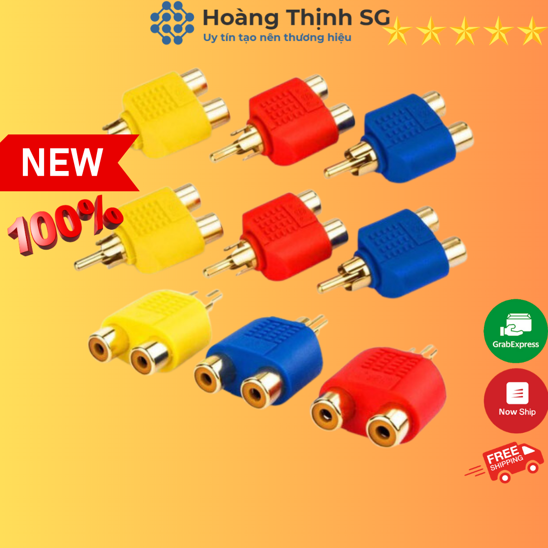 AV splitter Jack from 1 to 2 Lotus-AV splitter from 1 to 2-good