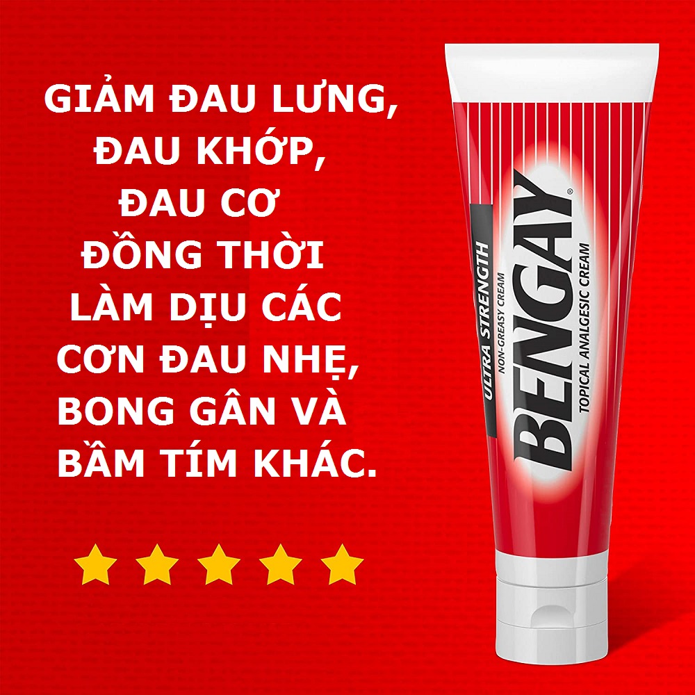 Dầu Xoa Bóp BENGAY Ultra Strength 113g