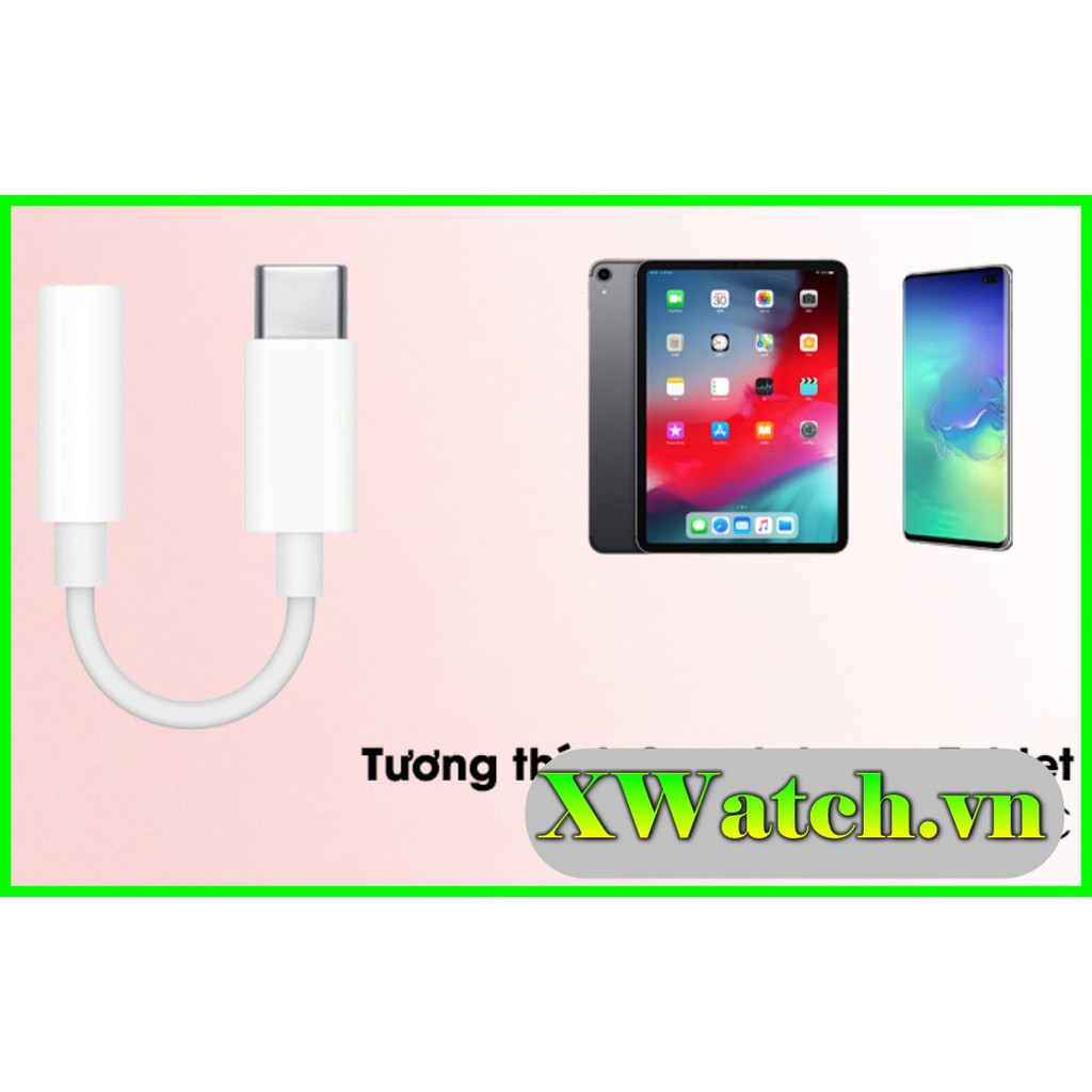 Jack Chuyển Âm Thanh Type C Sang 3.5
