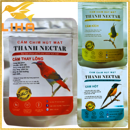 Cám Hút Mật Thanh Nectar Hót 100gr - Thức Ăn Chim Cao Cấp