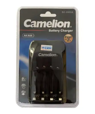 [HCM]Máy sạc pin Camelion nhanh tự ngắt AA AAA có báo đèn BC0905A