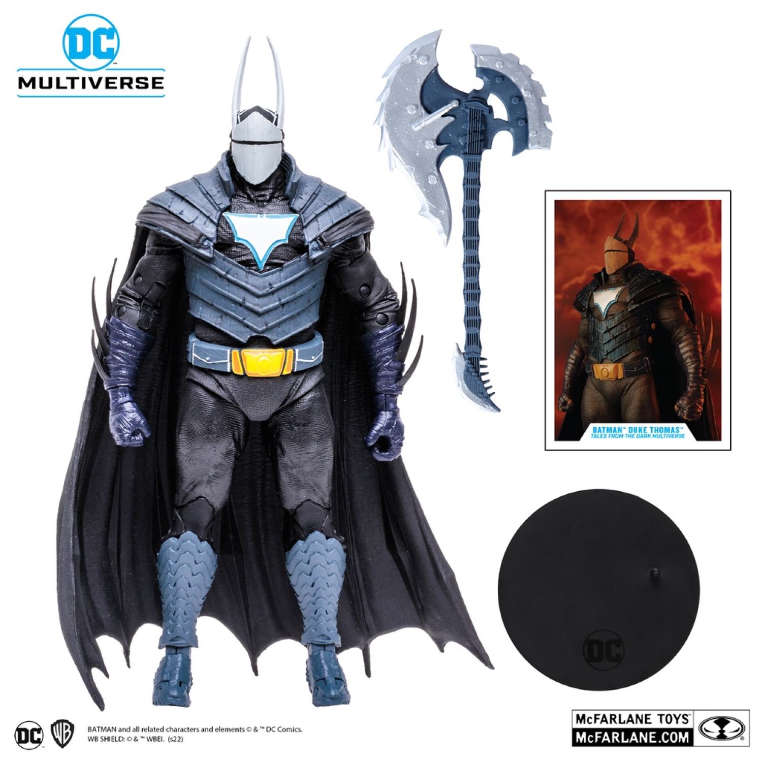 Mô hình McFarlane?DC Multiverse 7-inch?Tales from the Dark Multiverse:  Batman Duke Thomas 