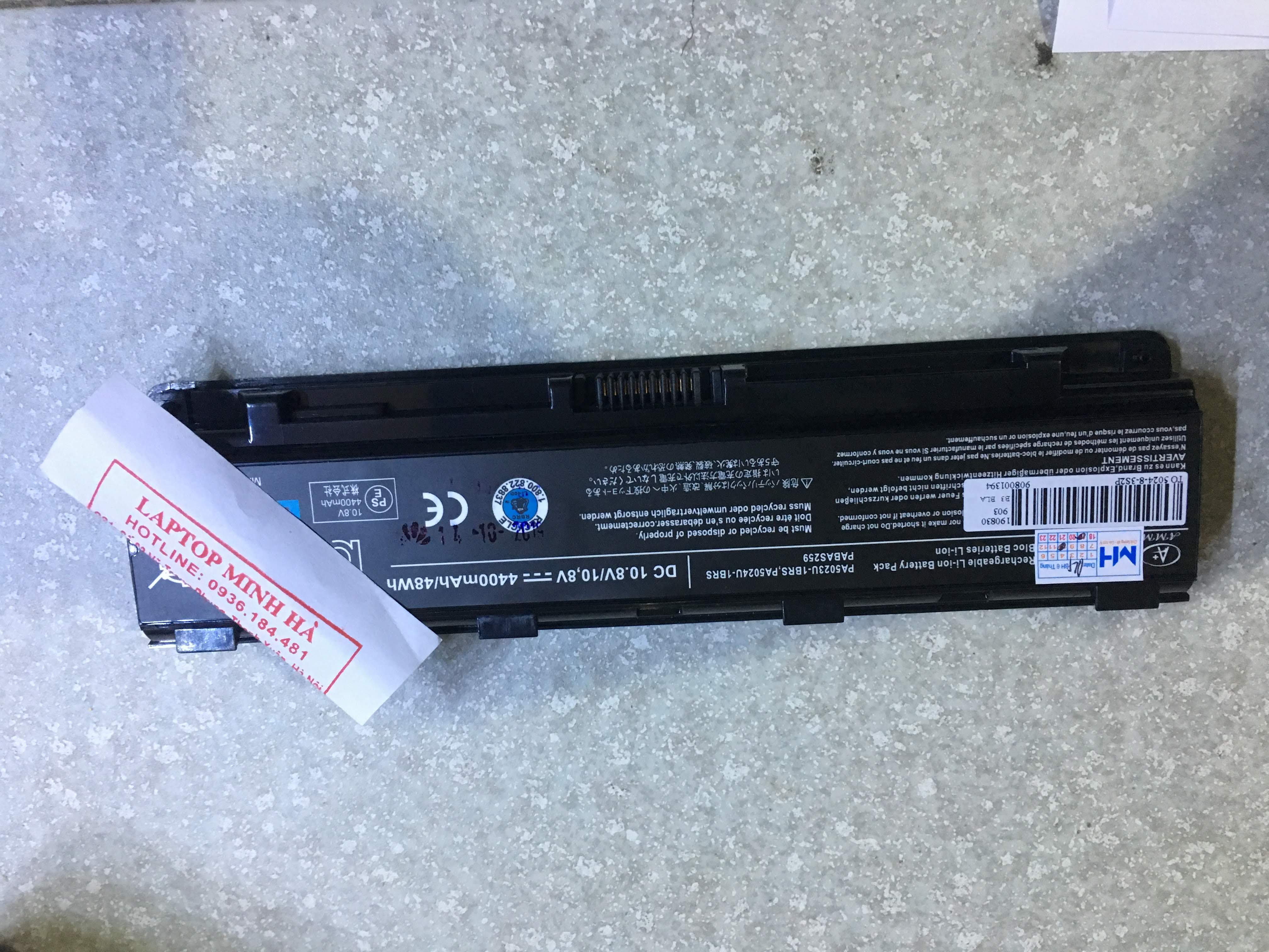 Pin laptop Toshiba Satellite M840
