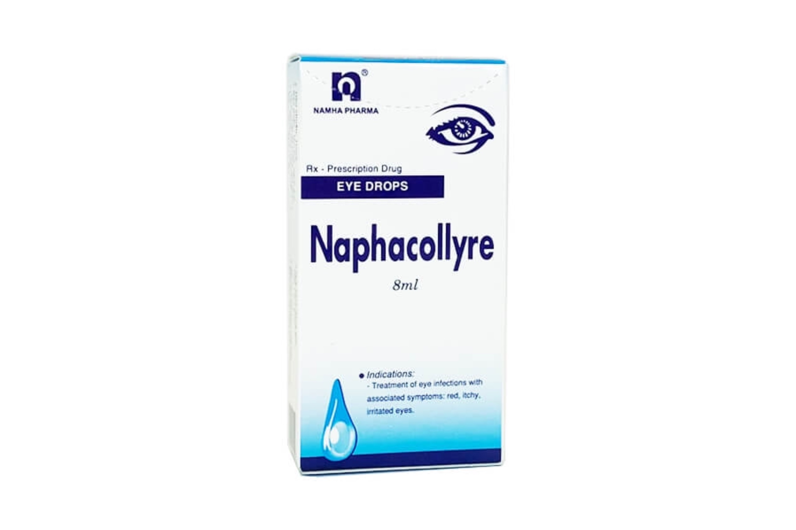 [Cam kết chính hãng] Nhỏ mắt Naphacollyre chai 8ml