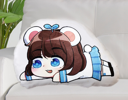 Gối ôm Gối ngủ chibi Simmy hero team (Tặng 1 huy hiệu hero team)