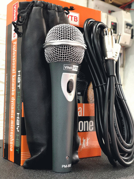 [HCM]Micro karaoke có dây VITEK VTB PM802