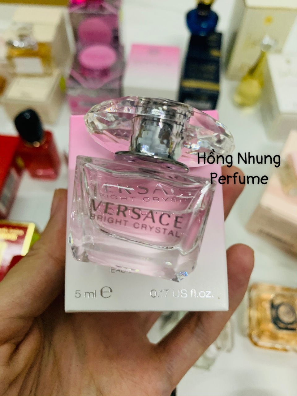 Nước hoa mini nữ Versace Bright Crystal EDT 5ml