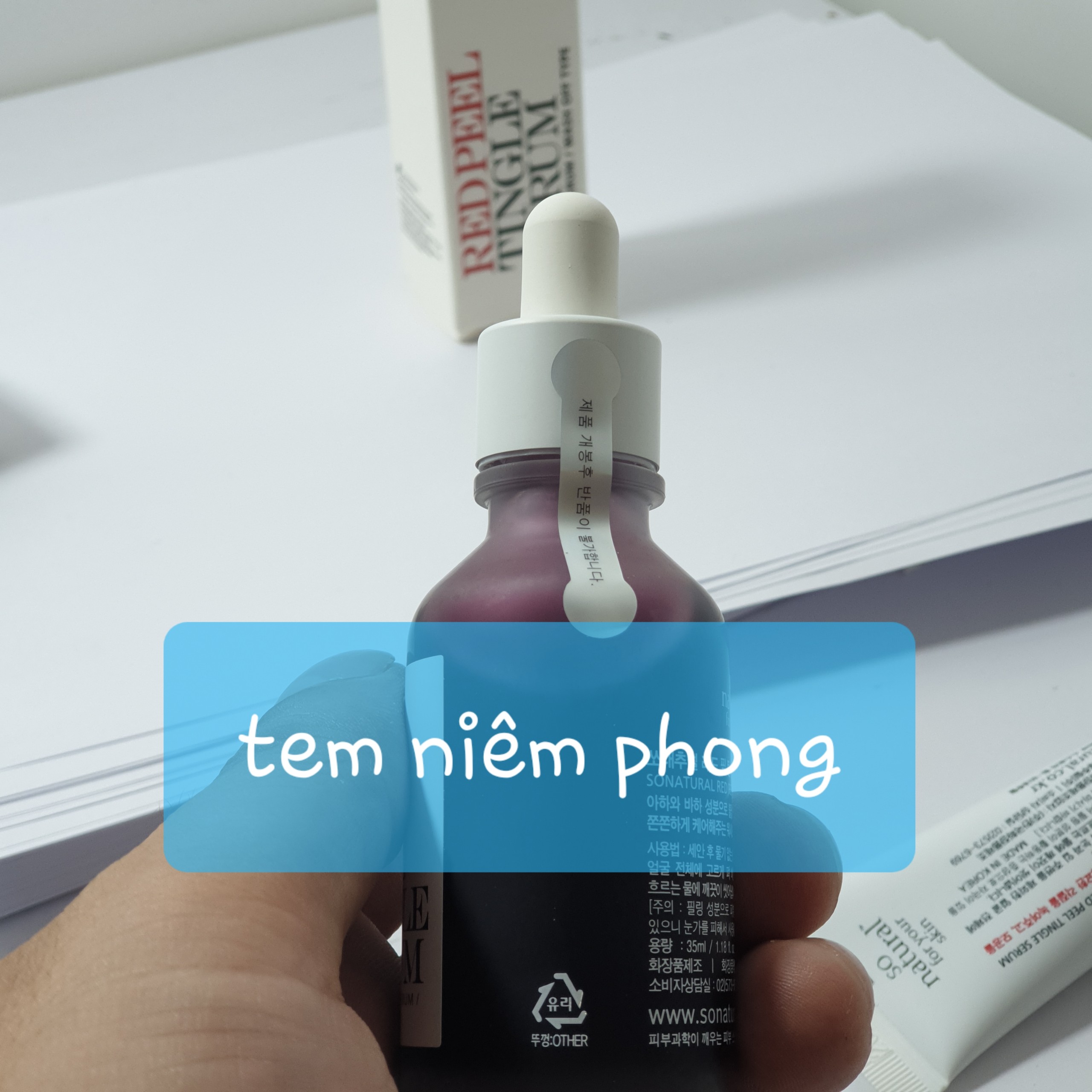 [HCM](MẪU MỚI 2020) Thay da sinh học Red Peel Tingle Serum RedPeel 20ml 35ml
