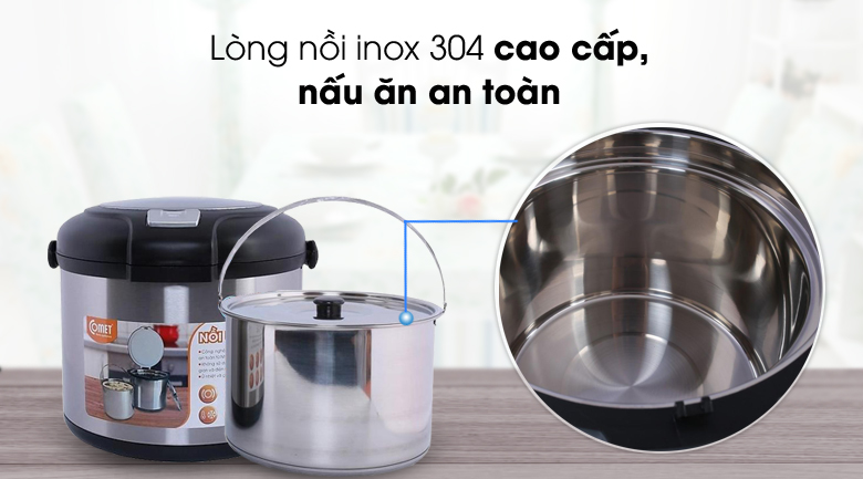 NỒI Ủ NHIỆT COMET CM7661B
