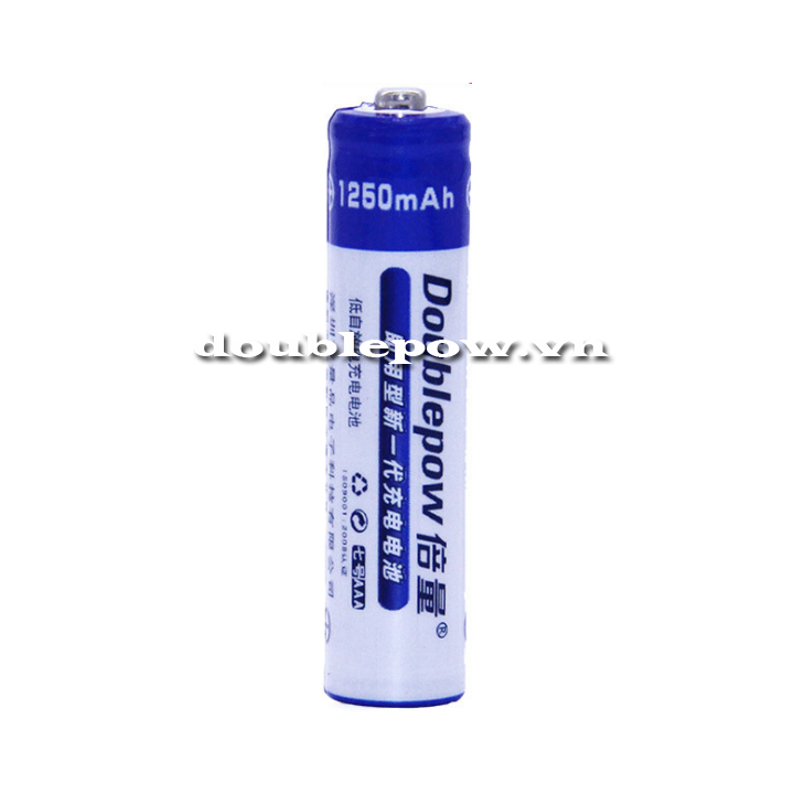 Pin đũa sạc Doublepow AAA 1250mAh dung lượng thật