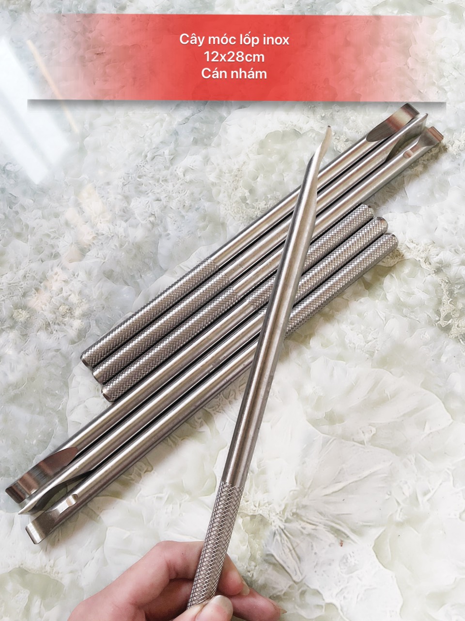 Móc lốp xe máy inox 304 cao cấp hàng cnc