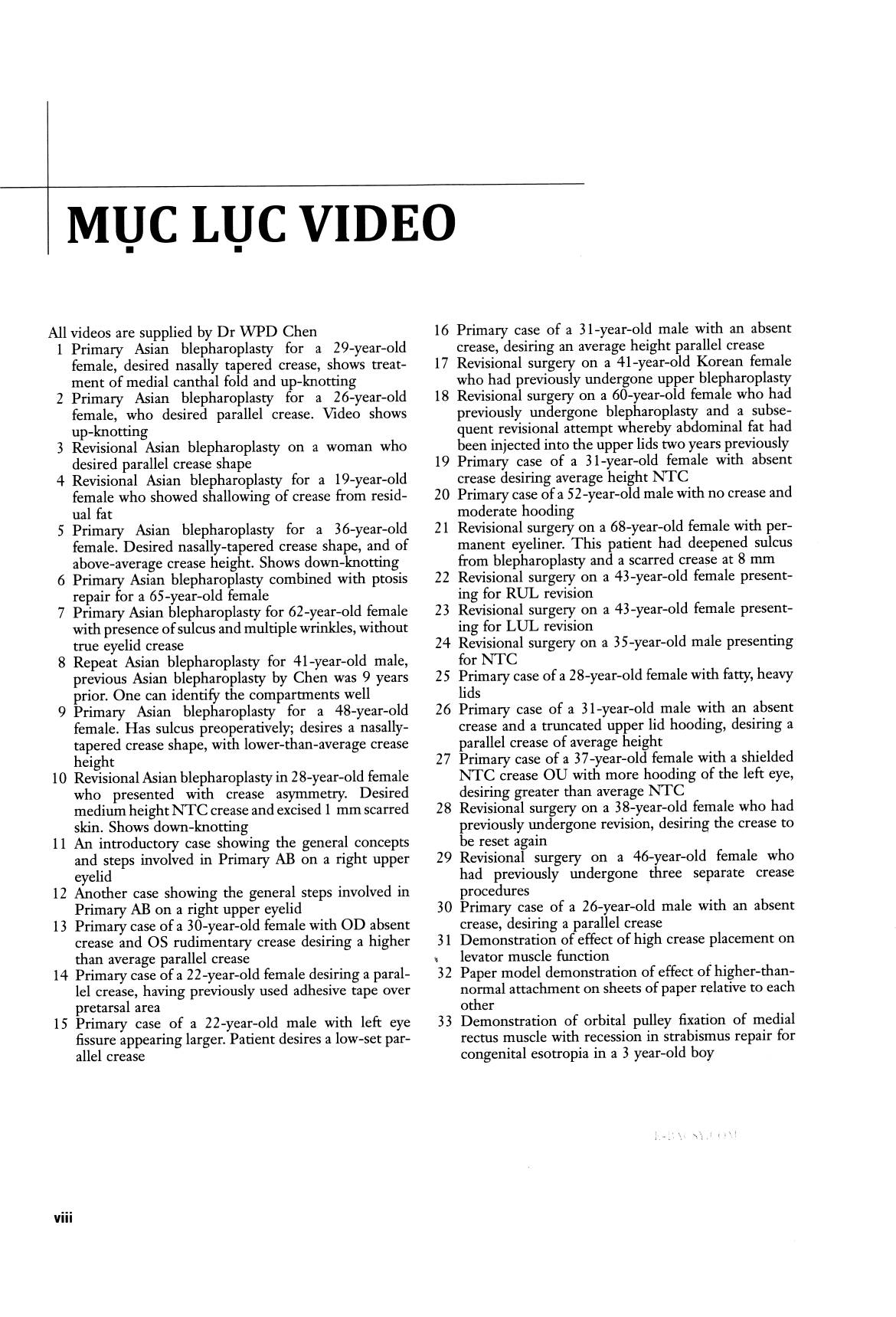 Phẫu thuật Thẩm mỹ Mí Mắt người Châu Á - Sách + Dvd Video