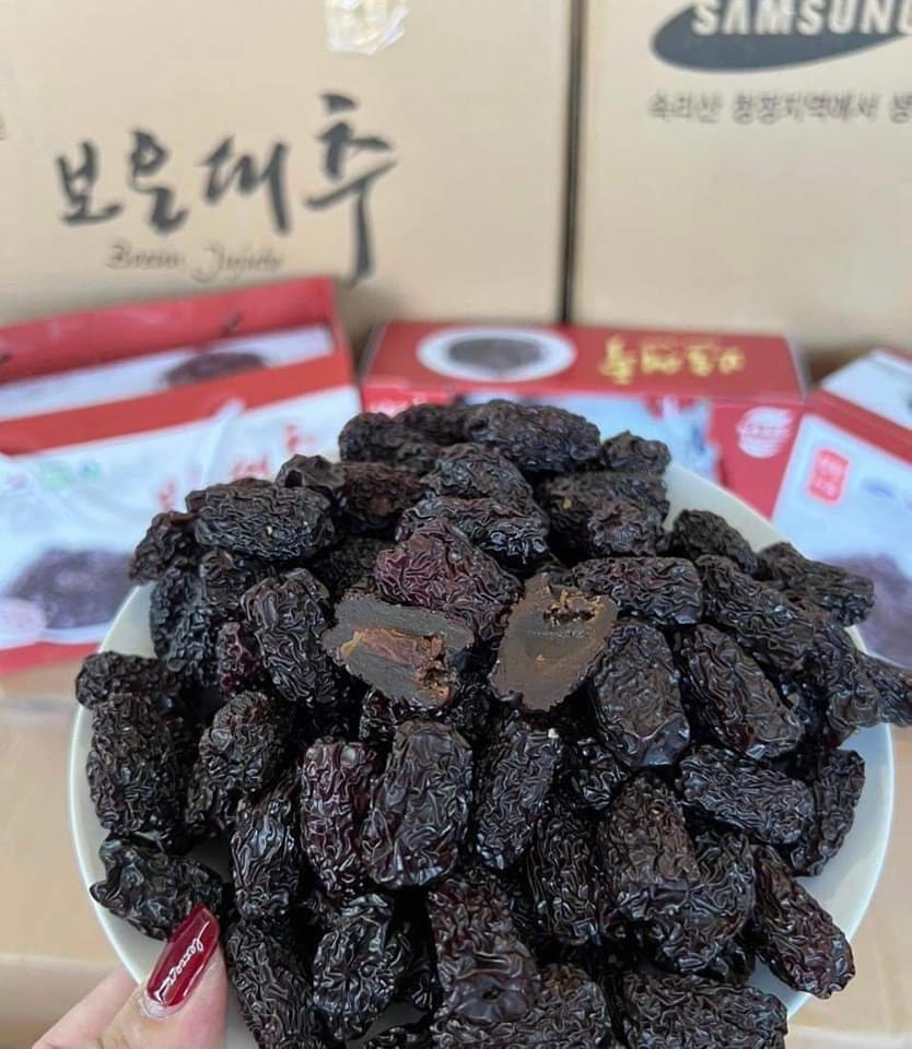Mứt táo đen khô Hàn Quốc