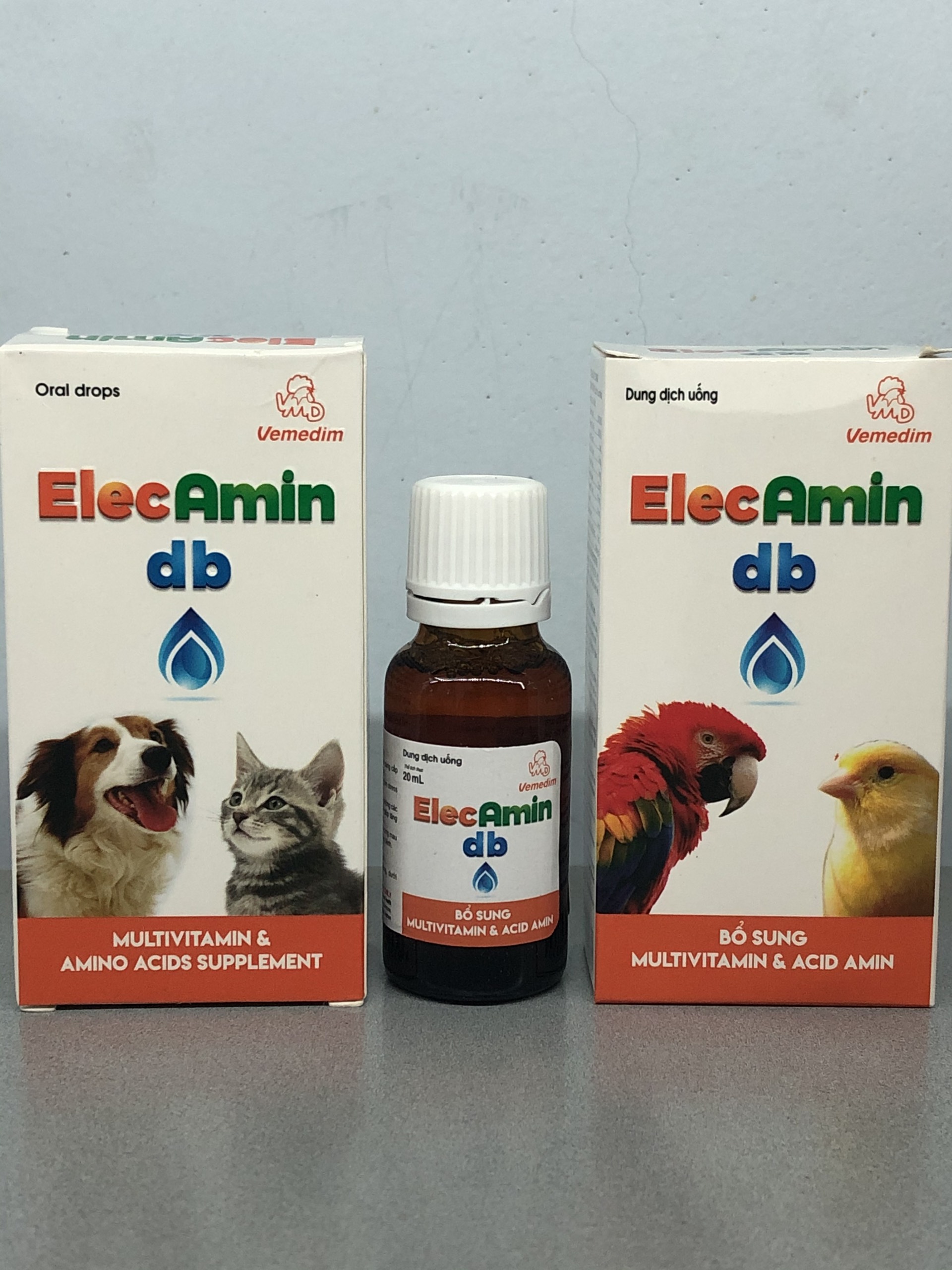 Vitamin ElecAmin db cho chim sinh sản