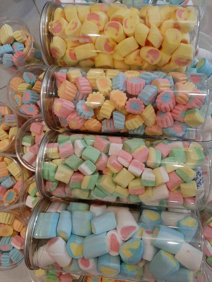 Kẹo bông marshmallow Thái Lan 100g