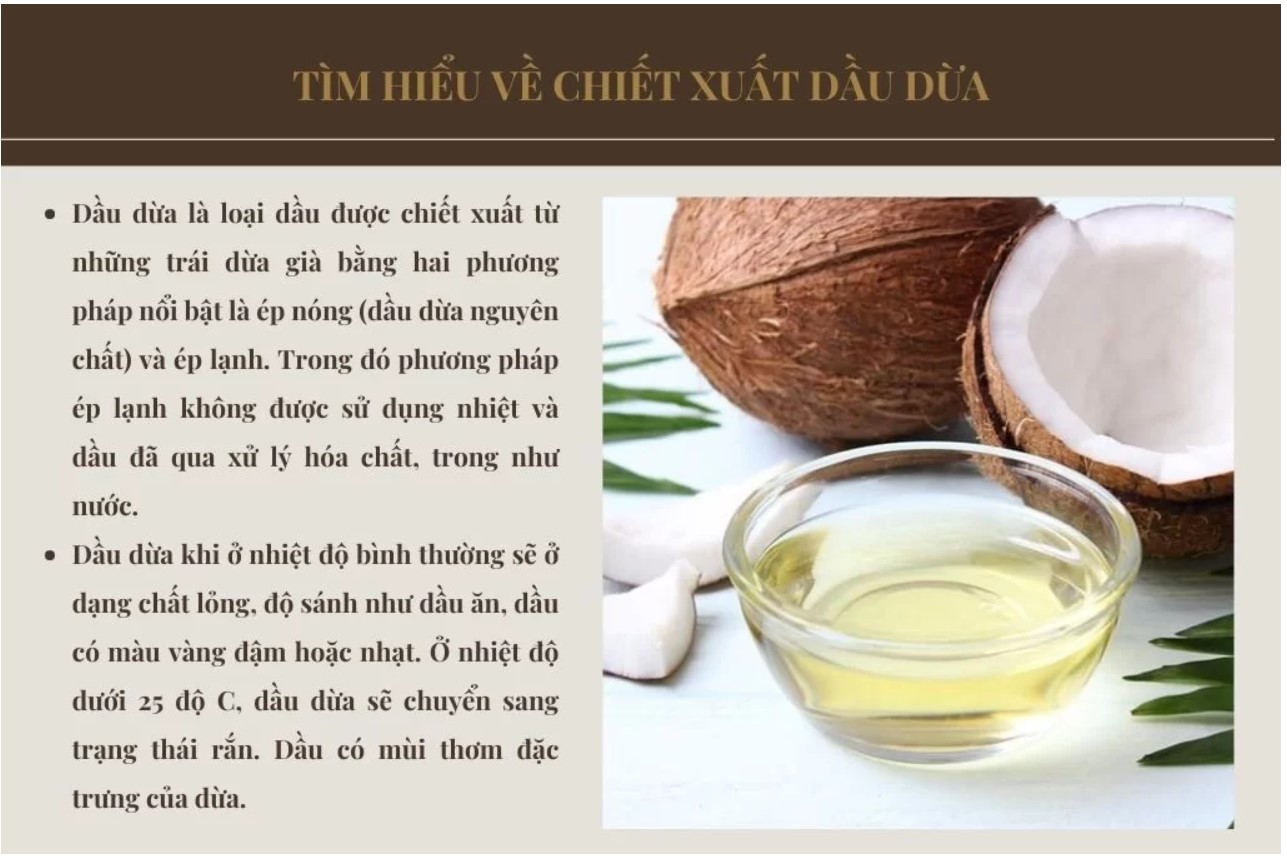 Dầu dừa 100ml nguyên chất cực thơm mềm tóc dạng xịt