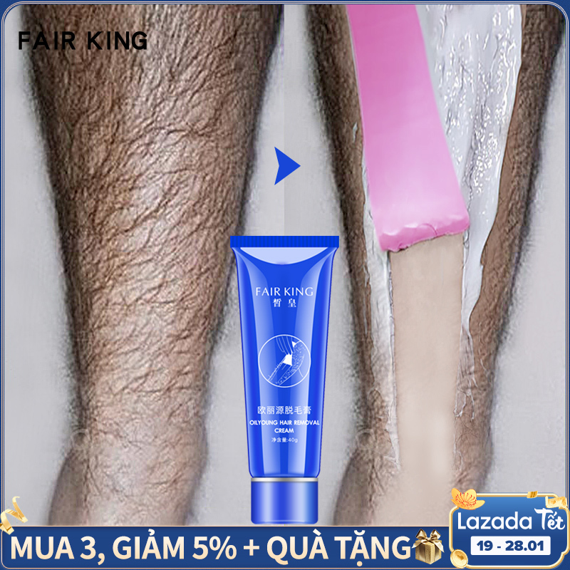 FAIR KING Men and Women Herbal Depilatory Cream Hair Removal Painless Cream for Removal Armpit Legs Hair Body Care Shaving 40g