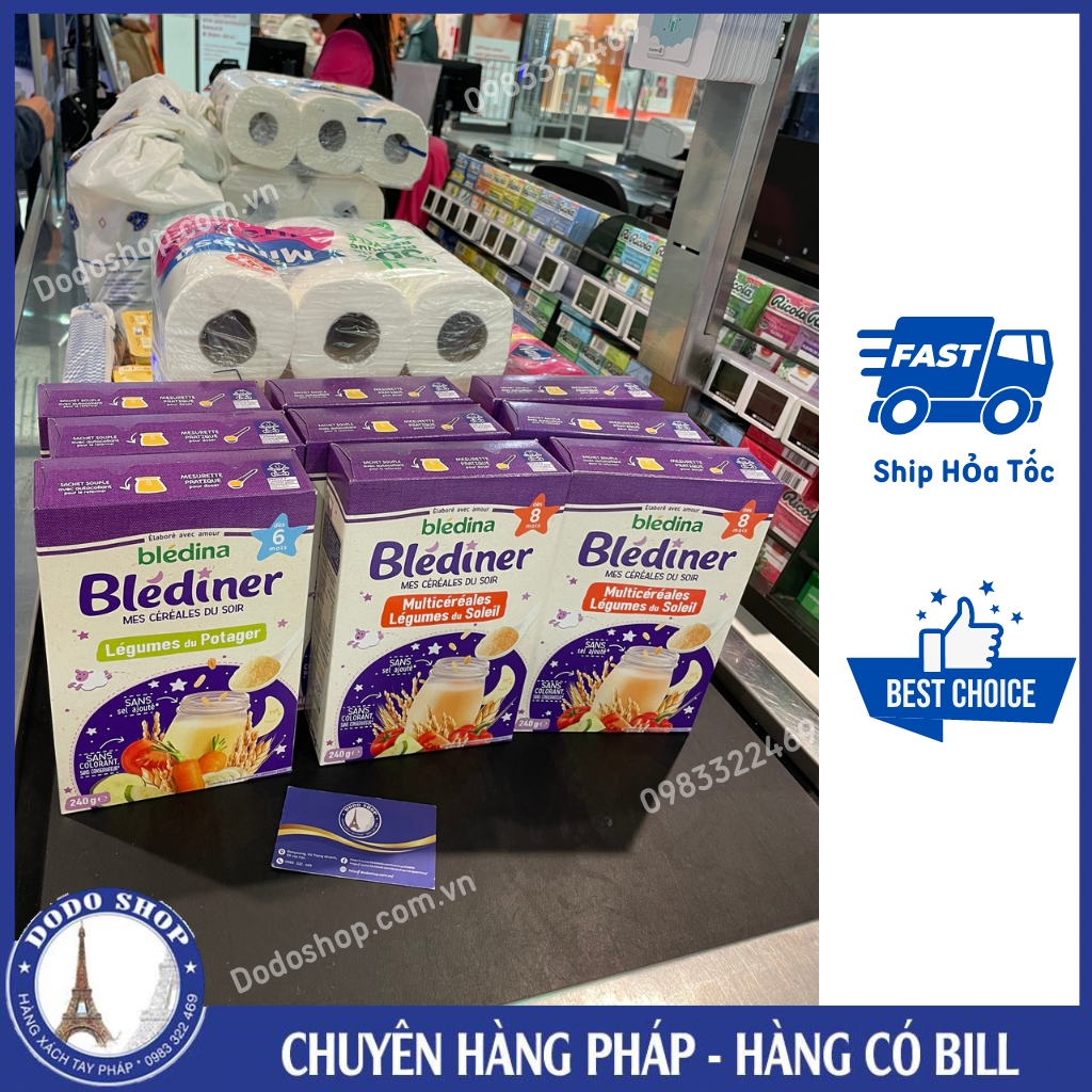 Bột lắc sữa đêm Blediner mẫu mới, hàng air_Dodoshop.com.vn