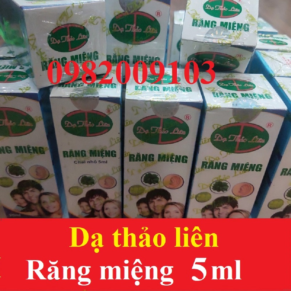 Tinh dầu Răng miệng Dạ Thảo Liên lọ nhỏ 5ml