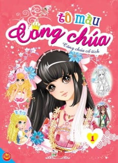 Fahasa - tô màu công chúa cổ tích - tập 1