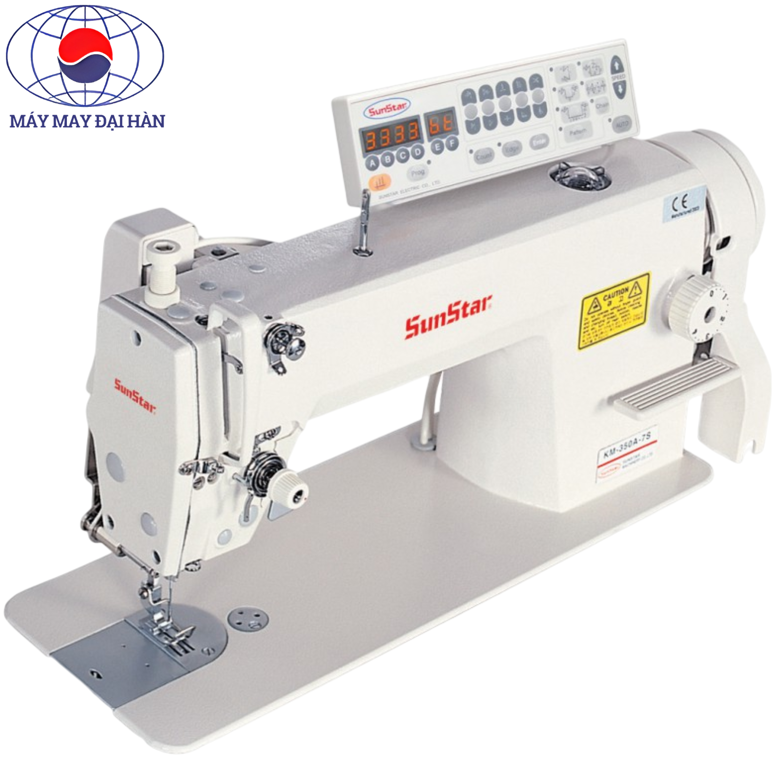MÁY 2 KIM ĐÍNH BỌ Ổ LỚN KM757BL máy 2 kim đính bọ