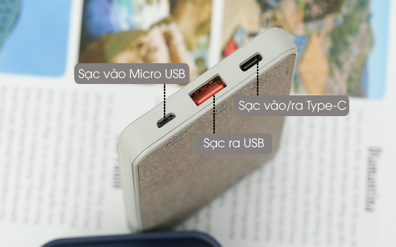 Pin sạc dự phòng Polymer 10.000mAh Type C PD QC3.0 Xmobile P68D ( Likenew )