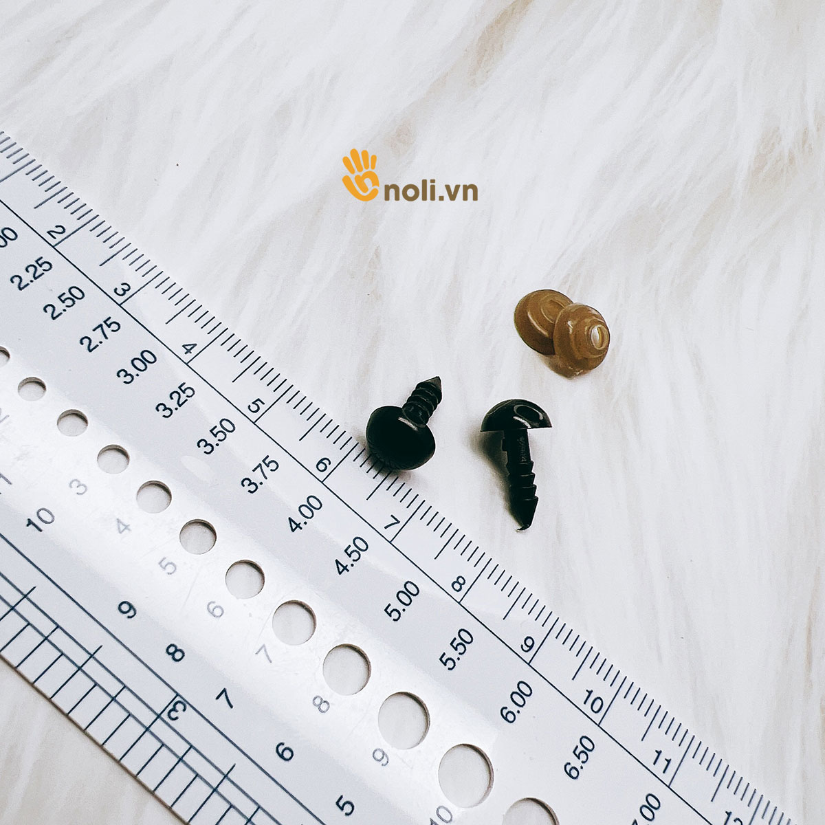 Mắt thú xoắn có chốt (gói 10 đôi)