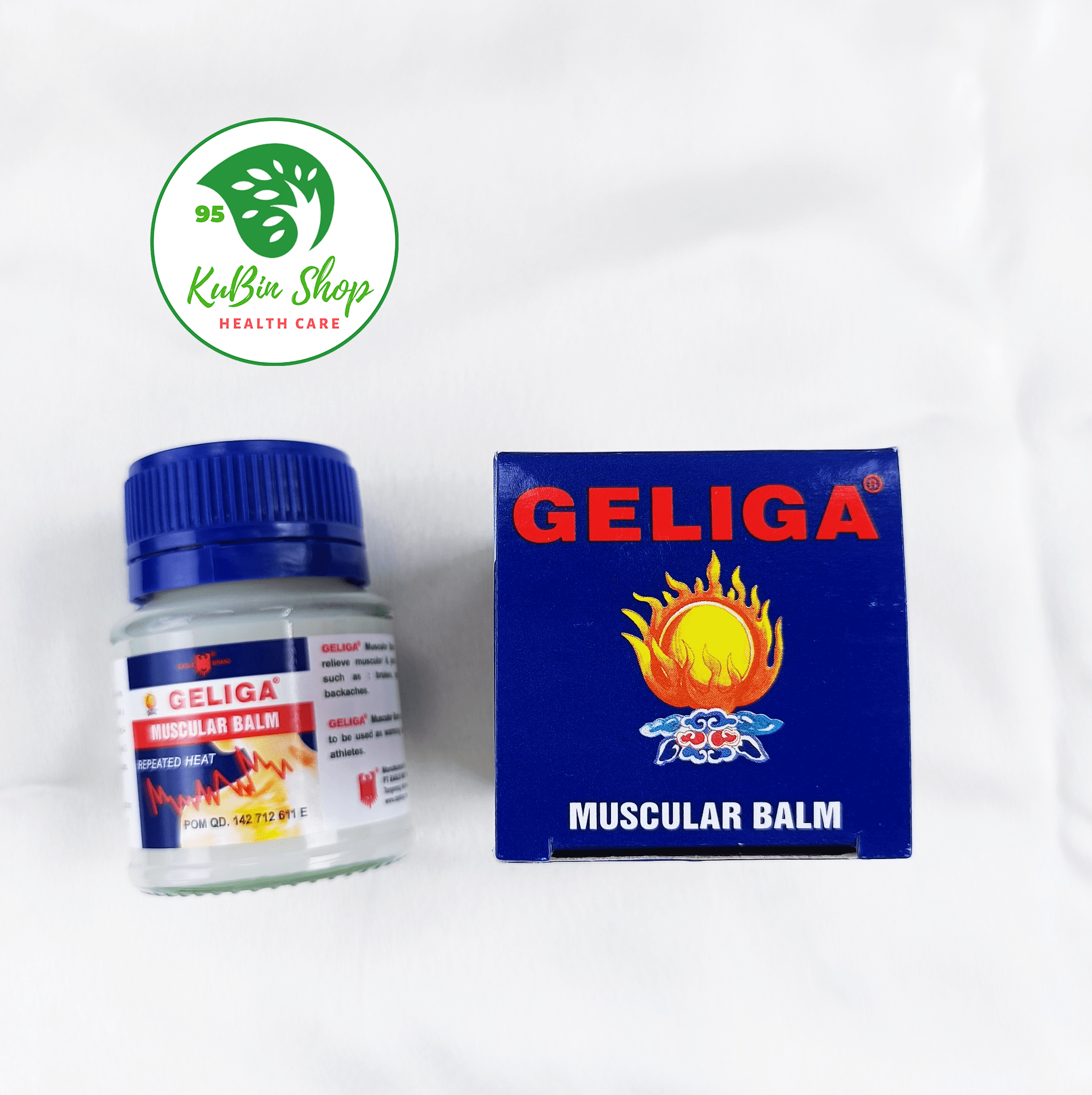 Dầu cù là lửa Geliga Muscular Balm 40gr Indonesia