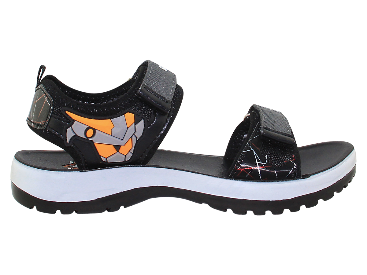 Sandal đế bằng bé trai Bita's SEN.76 (Đen + Xám + Xanh dương)