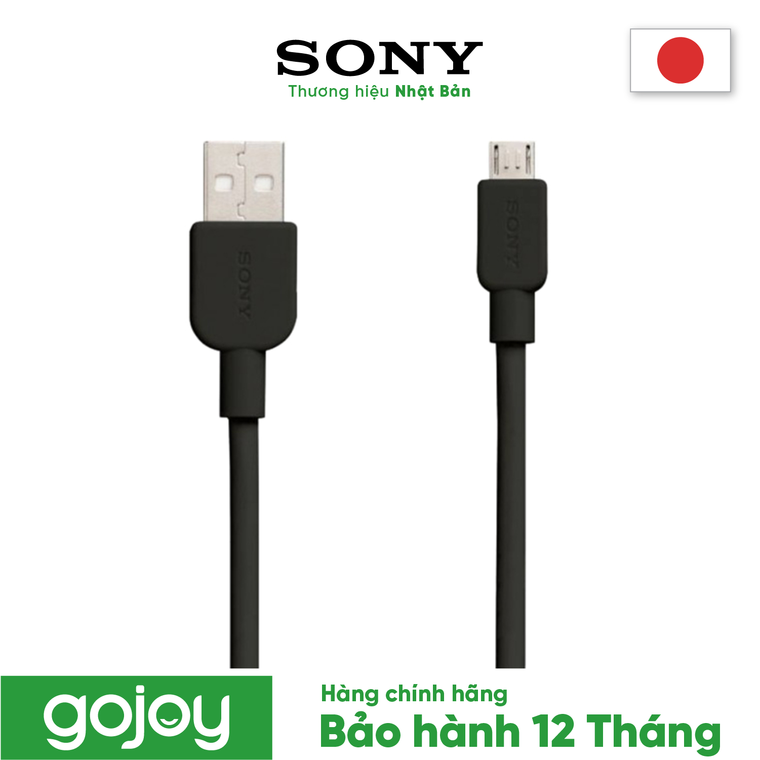 Cáp MICRO USB 1m SONY CP-AB100/BCE WW - Bảo hành chính hãng 12 tháng