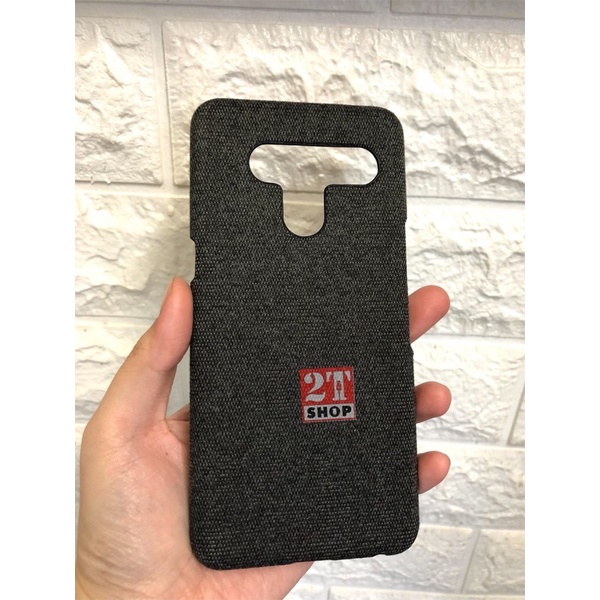 ỐP LƯNG LG V50 NHỰA CỨNG, VẢI NỈ CẦM RẤT ÊM TAY MỎNG NHẸ, TẢN NHIỆT TỐT