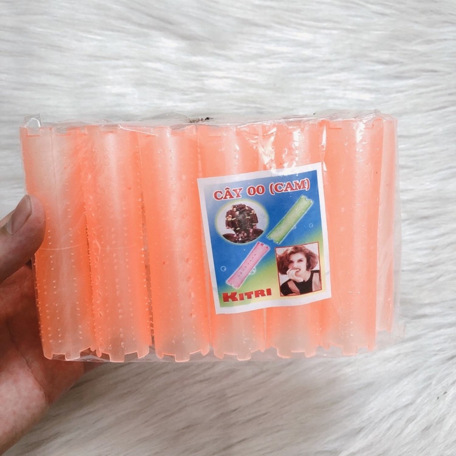 Combo 24 trục uốn xoăn lạnh , xương uốn xoăn tóc trục to