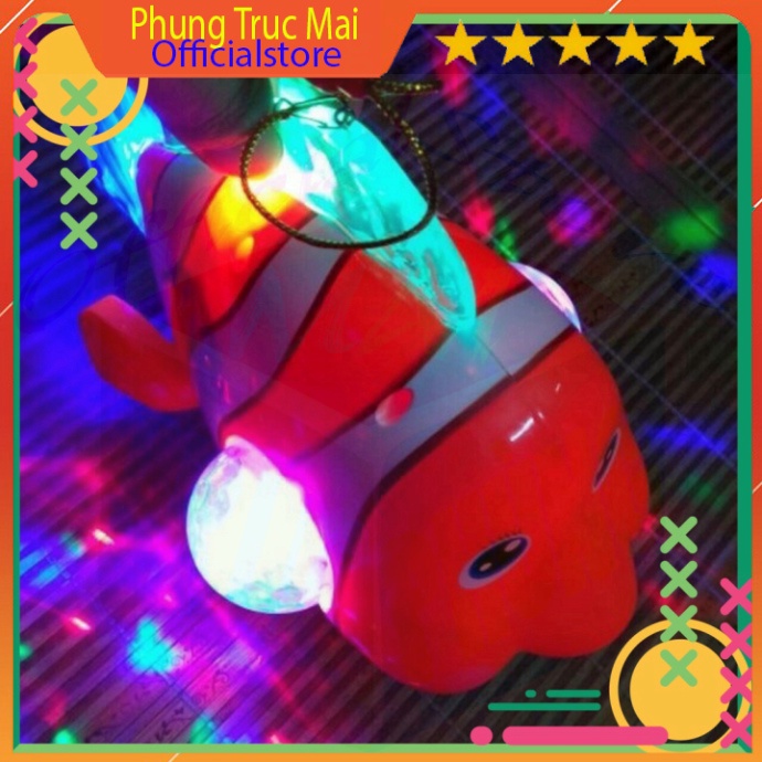 Đèn Trung thu cá NEMO có nhạc và đèn cho bé