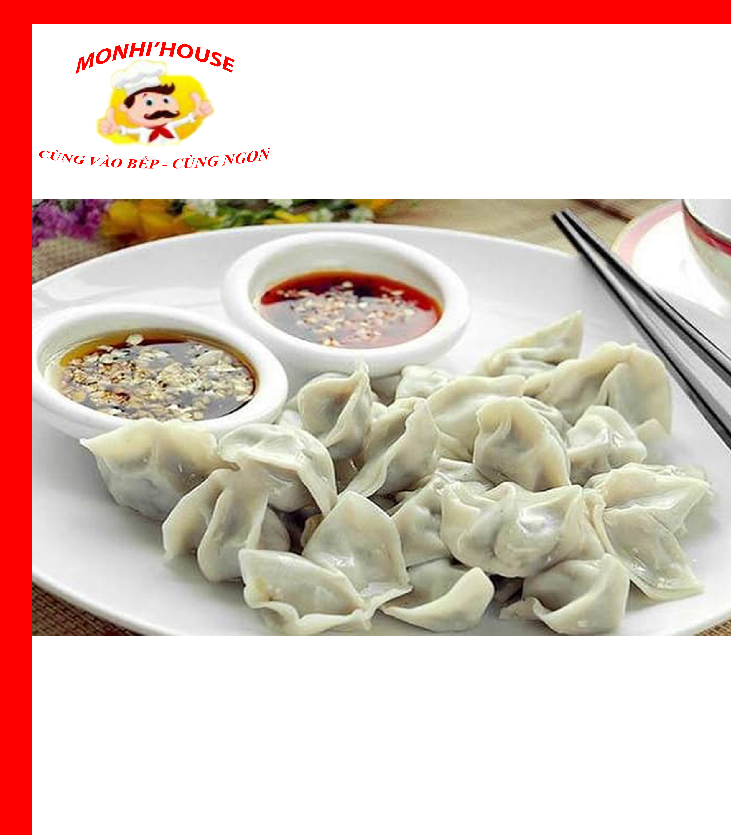 500g sủi cảo nhân thịt thơm ngon