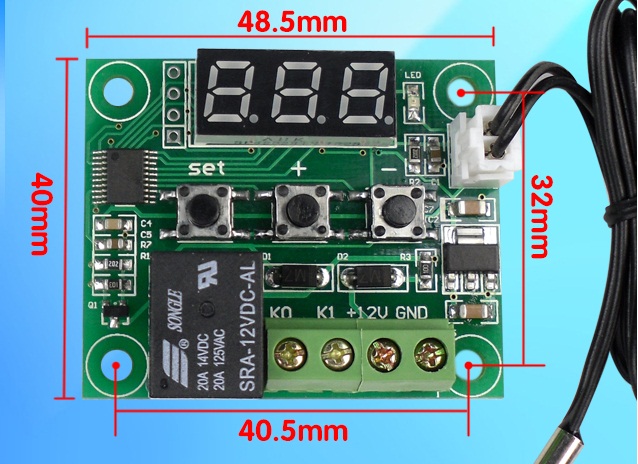 Bộ điều khiển nhiệt độ XH W1209