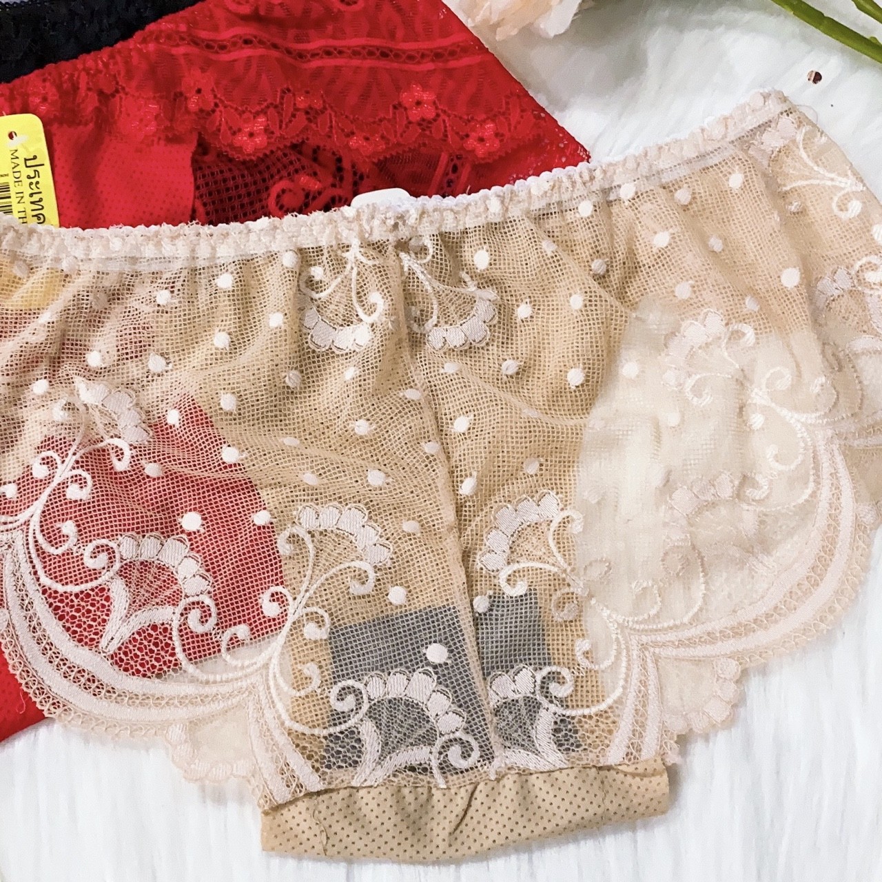 Combo 10 quần su ren thông hơi