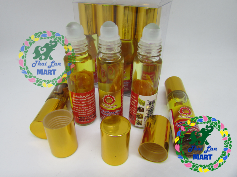 [HCM]12 CHAI DẦU GIÓ NHÂN SÂM ĐỎ THÁI LAN 8ML