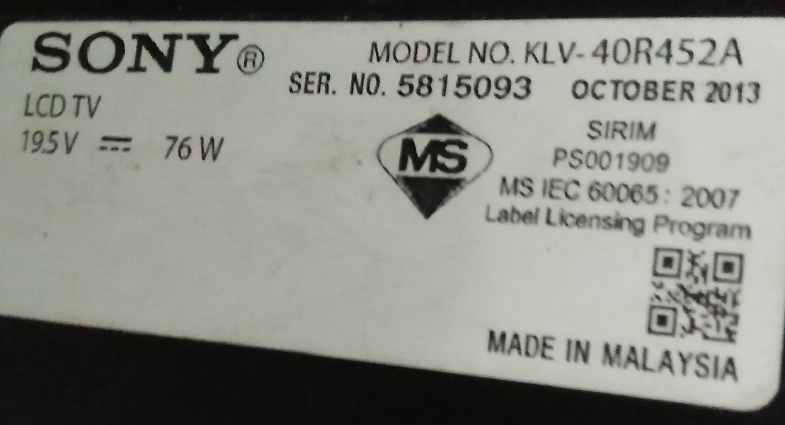 Bo mạch 40R452, 46R452