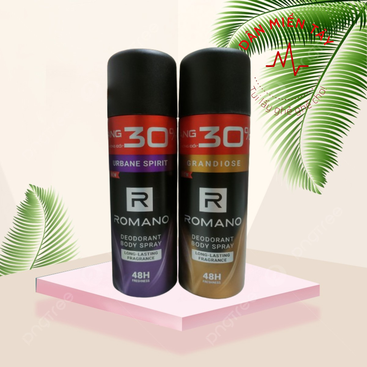 Xịt Khử Mùi Romano 195ml Classic/Force/Attitude/Gentleman – Thơm Lâu, Nam Tính