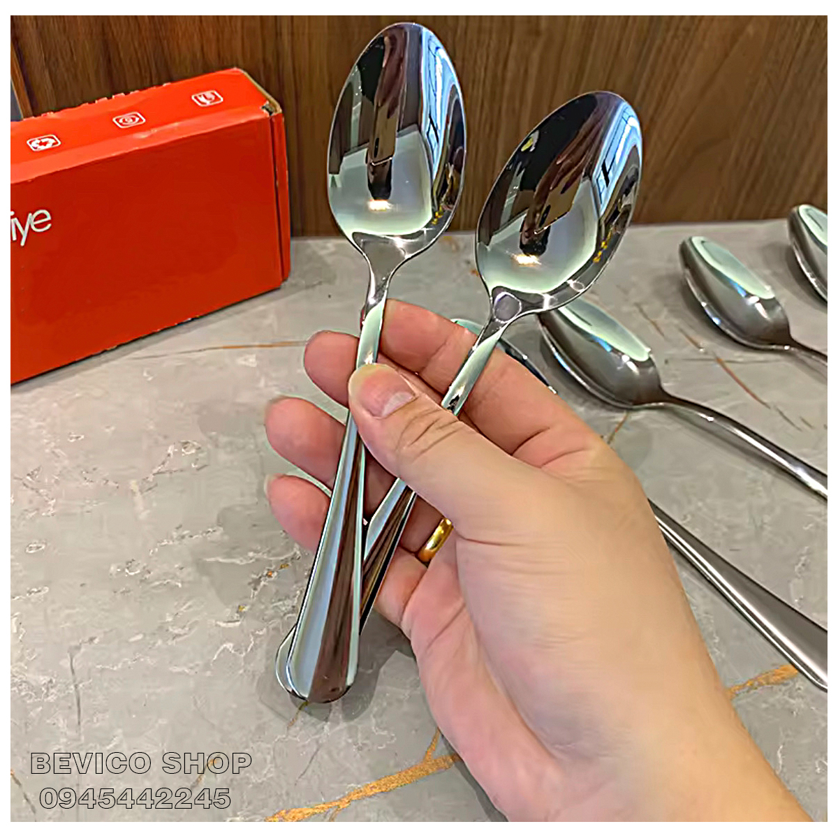 Muỗng inox 304 cao cấp