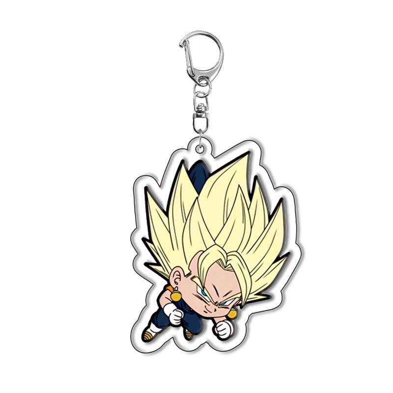 [14 mẫu] Móc khóa mica anime Dragon Ball (Hình in ép giữa 2 mặt mica) [T69 Shop]
