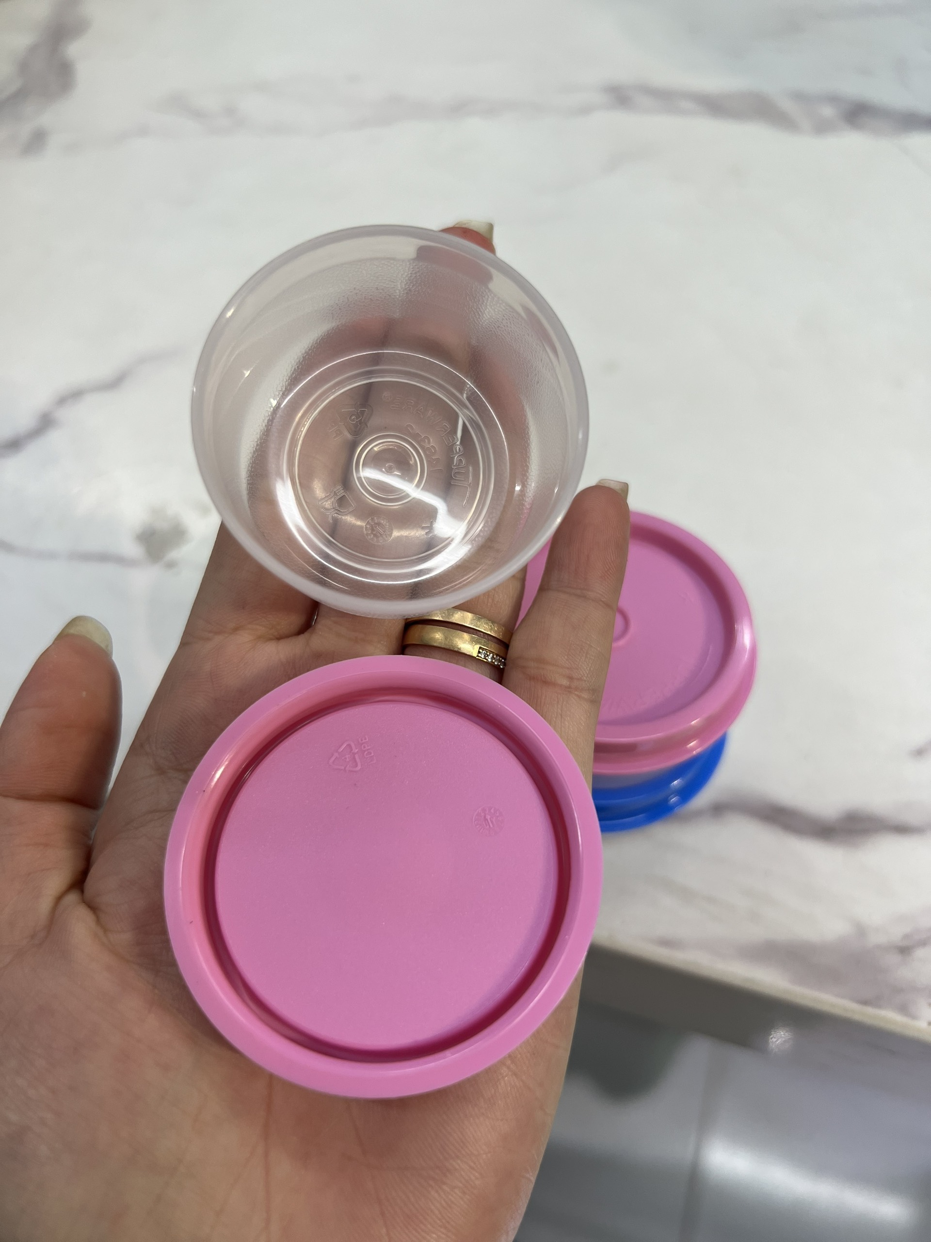 Hộp Tupperware Bảo Quản Thực Phẩm Mini Round Container 15ml (01 Hộp)
