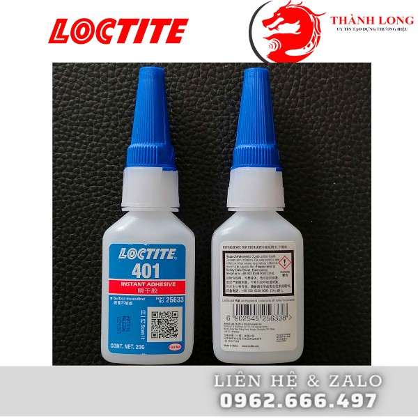Keo dán loctite 401 - 20g