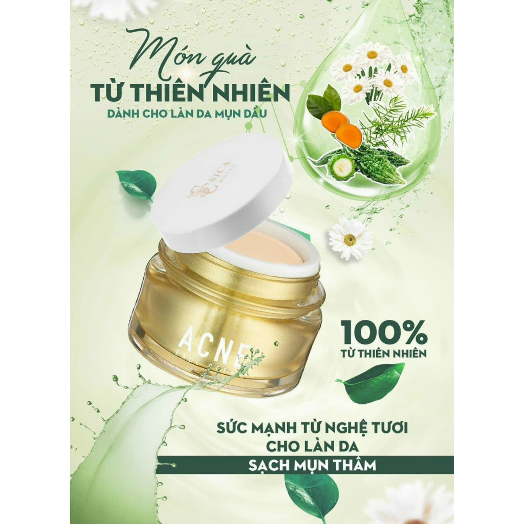 Kem Face Silk, Kem Face Lụa Sica White Dưỡng Trắng Da Đa Chức Năng