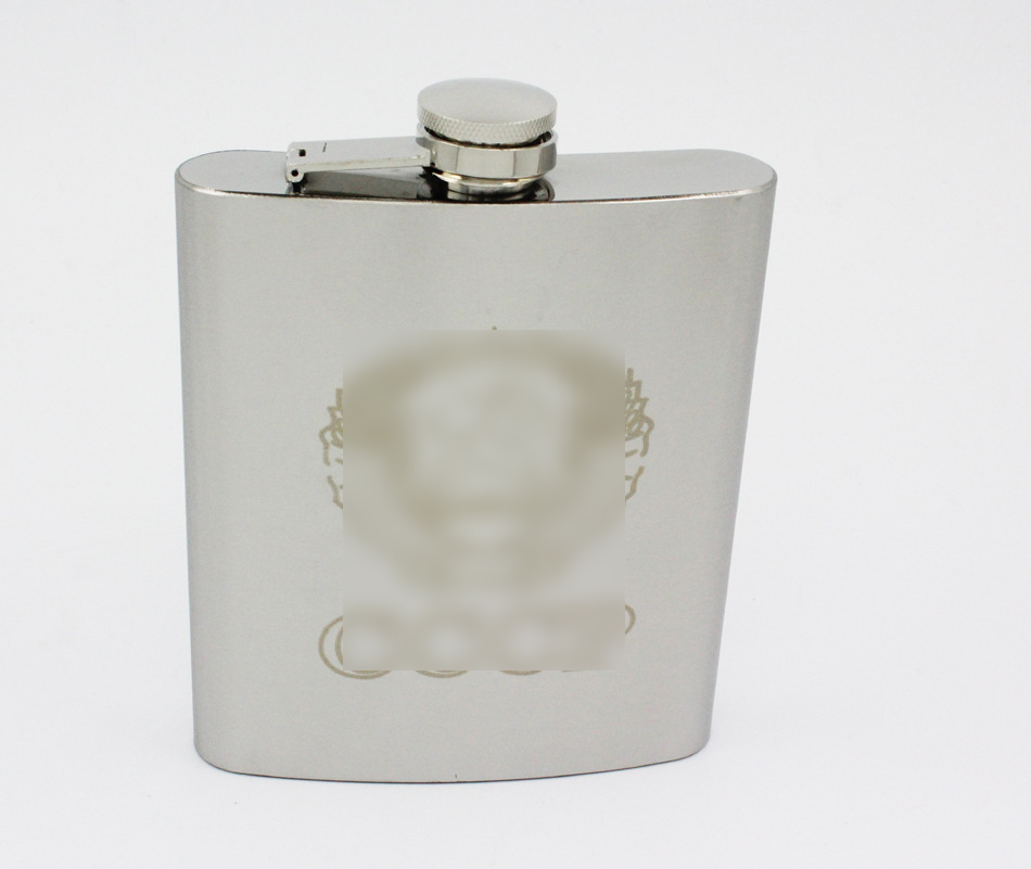 Bình rươu inox truyền thống 0.25L 8oz bao da cá tính