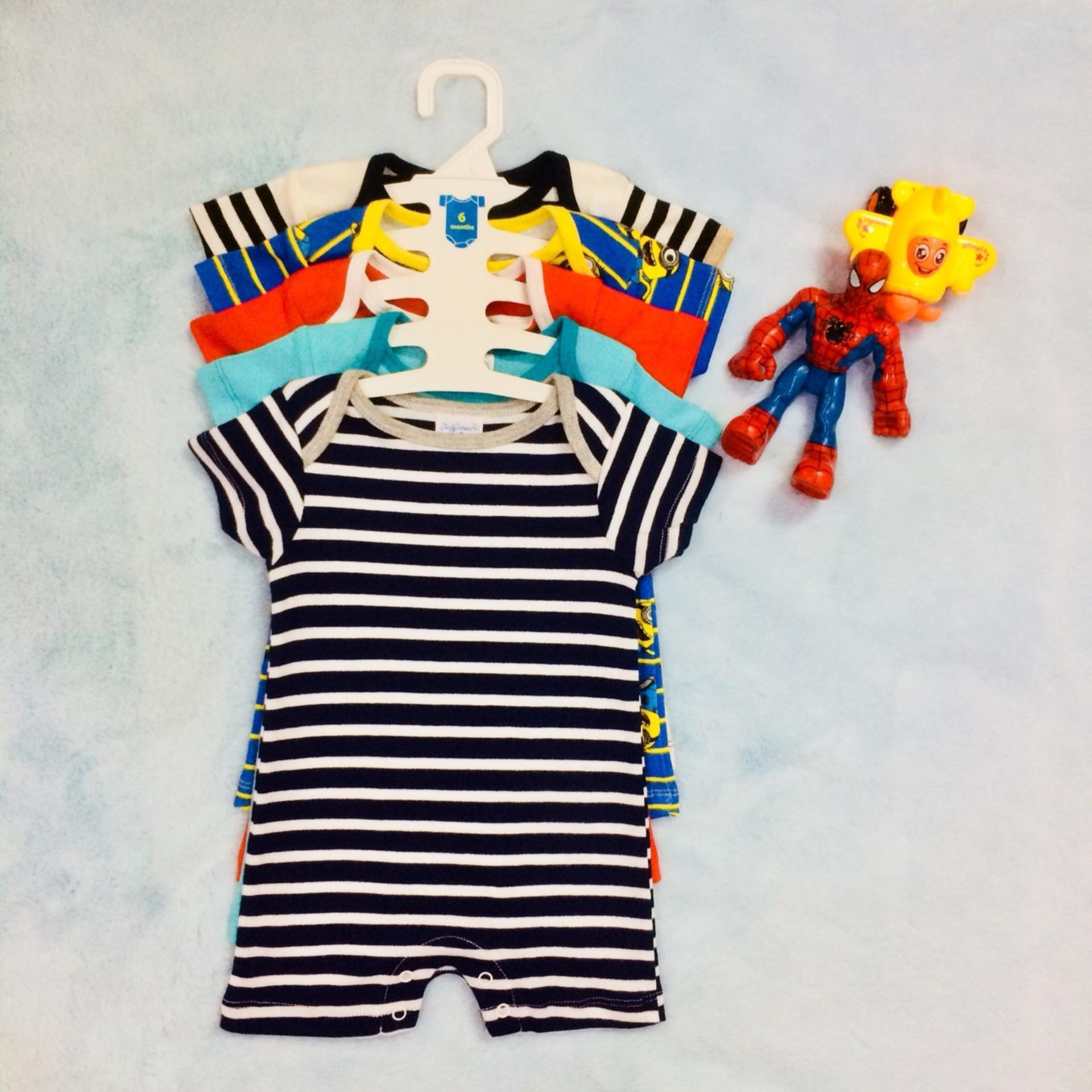 [HCM]Set 5 bộ body Đùi liền quần dành cho bé trai ( Màu ngẫu nhiên )